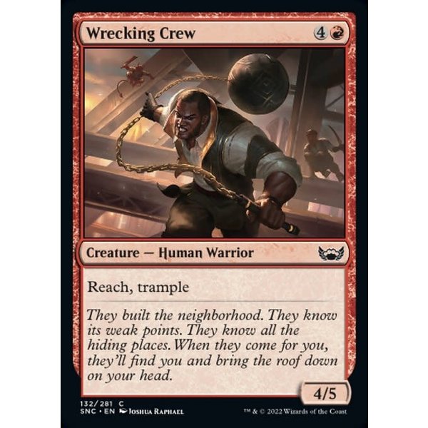 Magic: The Gathering Wrecking Crew (132) Near Mint Foil