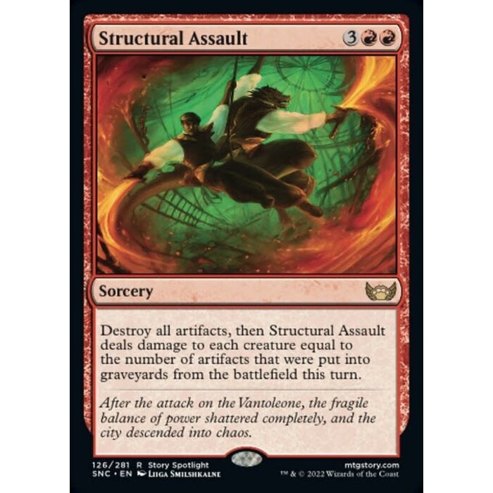 Magic: The Gathering Structural Assault (126) Near Mint