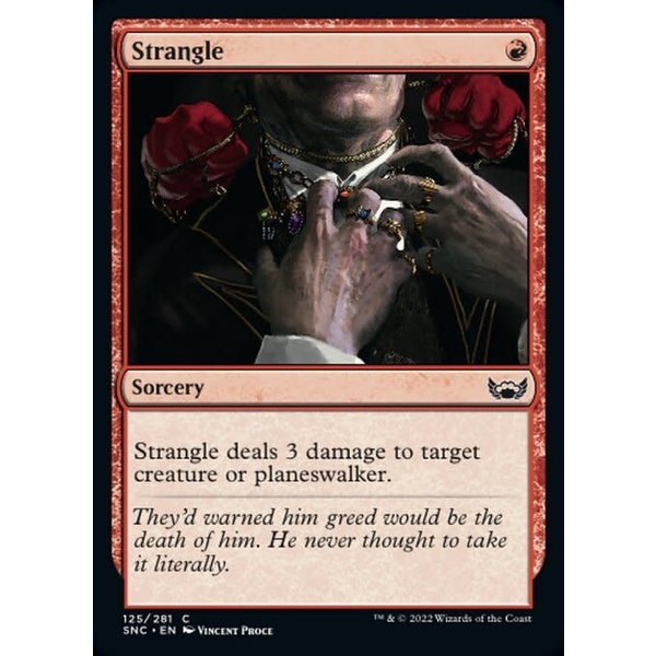 Magic: The Gathering Strangle (125) Near Mint