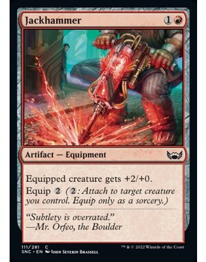 Magic: The Gathering Jackhammer (111) Near Mint