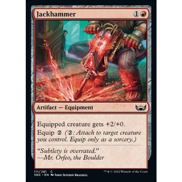 Magic: The Gathering Jackhammer (111) Near Mint