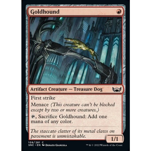 Magic: The Gathering Goldhound (108) Near Mint Foil