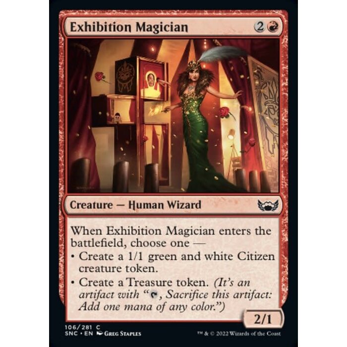 Magic: The Gathering Exhibition Magician (106) Near Mint