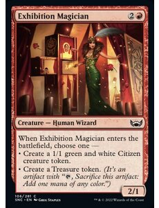 Magic: The Gathering Exhibition Magician (106) Near Mint Foil