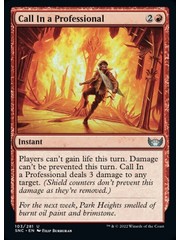 Magic: The Gathering Call In a Professional (103) Near Mint