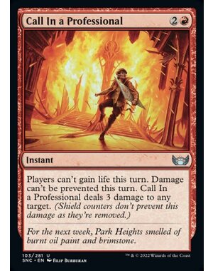 Magic: The Gathering Call In a Professional (103) Near Mint