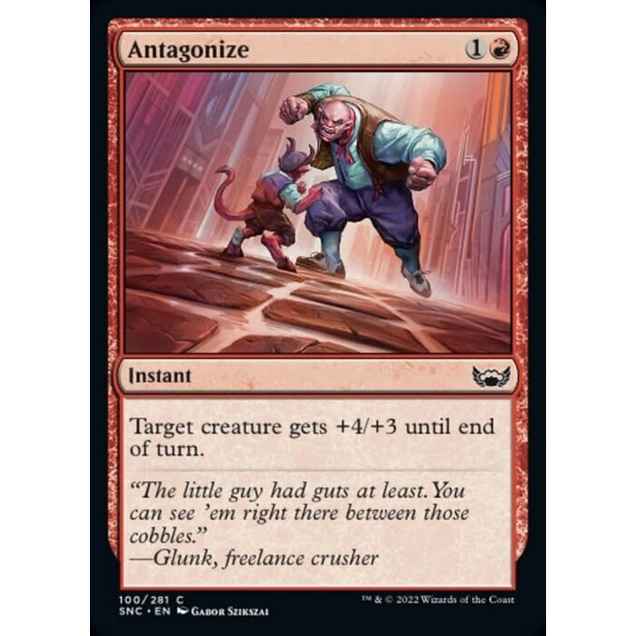 Magic: The Gathering Antagonize (100) Near Mint