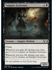 Magic: The Gathering Vampire Scrivener (098) Near Mint