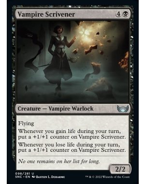 Magic: The Gathering Vampire Scrivener (098) Near Mint