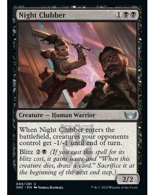 Magic: The Gathering Night Clubber (089) Near Mint