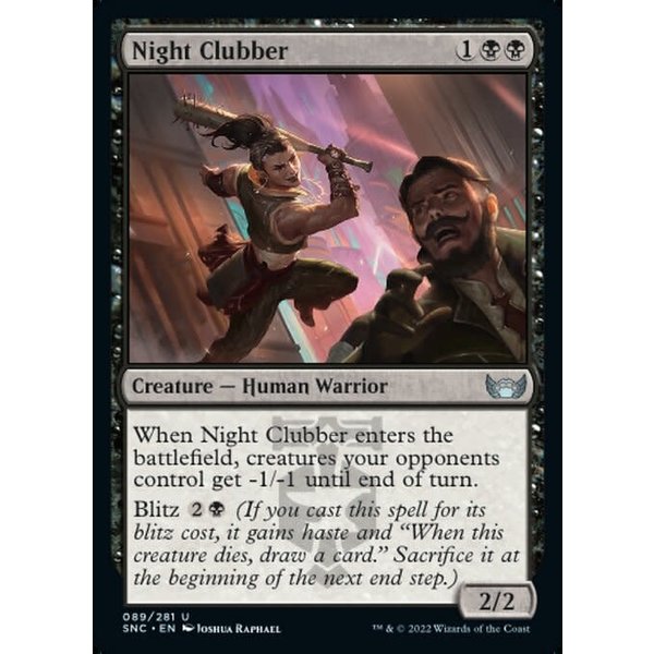 Magic: The Gathering Night Clubber (089) Near Mint