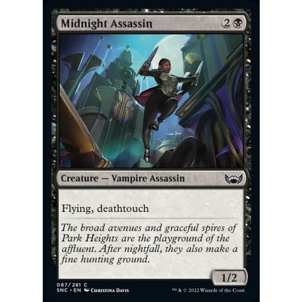 Magic: The Gathering Midnight Assassin (087) Near Mint