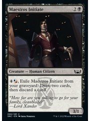 Magic: The Gathering Maestros Initiate (086) Near Mint