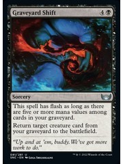 Magic: The Gathering Graveyard Shift (081) Near Mint Foil