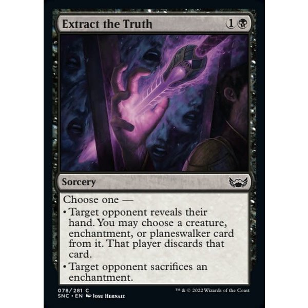 Magic: The Gathering Extract the Truth (078) Near Mint