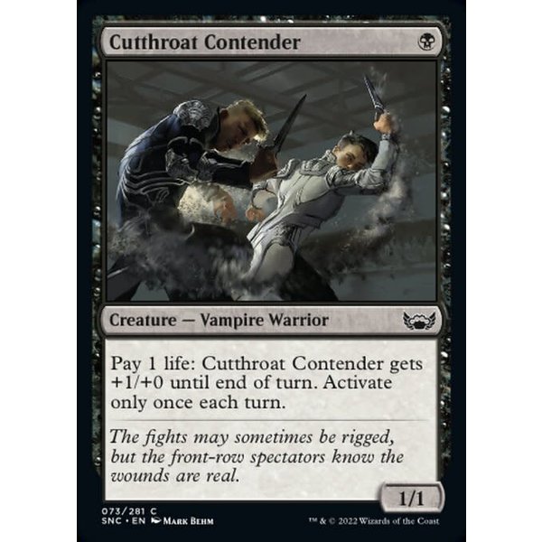 Magic: The Gathering Cutthroat Contender (073) Near Mint