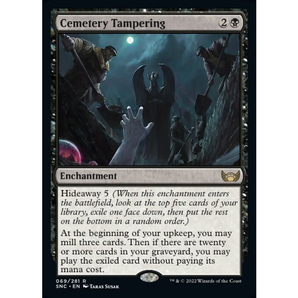 Magic: The Gathering Cemetery Tampering (069) Near Mint