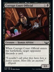 Magic: The Gathering Corrupt Court Official (070) Near Mint