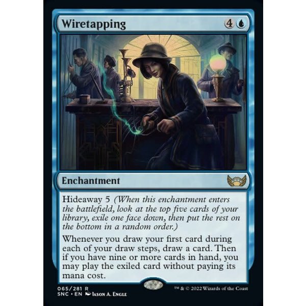 Magic: The Gathering Wiretapping (065) Near Mint