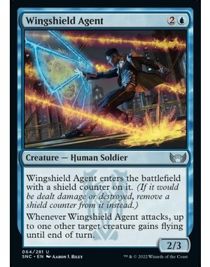 Magic: The Gathering Wingshield Agent (064) Near Mint