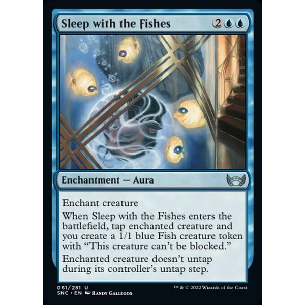 Magic: The Gathering Sleep with the Fishes (061) Near Mint Foil