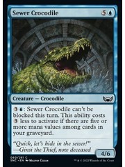 Magic: The Gathering Sewer Crocodile (060) Near Mint