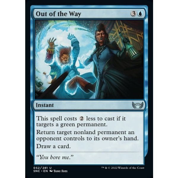 Magic: The Gathering Out of the Way (052) Near Mint Foil