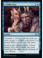 Magic: The Gathering A Little Chat (047) Near Mint