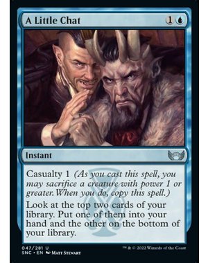 Magic: The Gathering A Little Chat (047) Near Mint