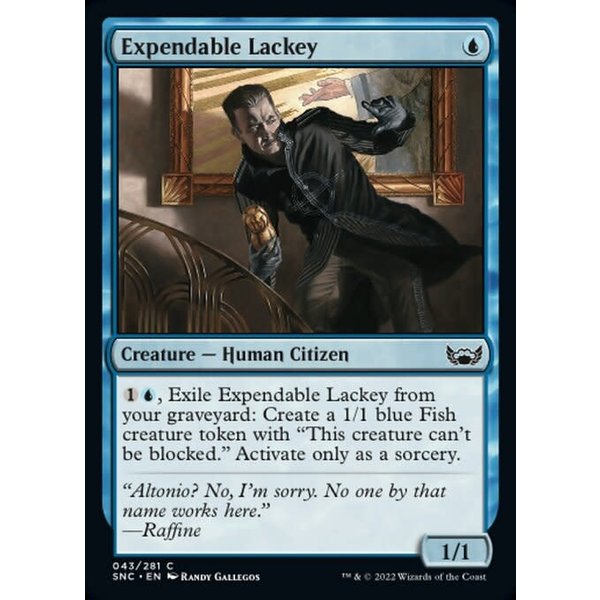 Magic: The Gathering Expendable Lackey (043) Near Mint Foil