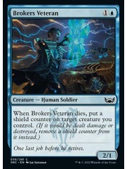Magic: The Gathering Brokers Veteran (036) Near Mint Foil