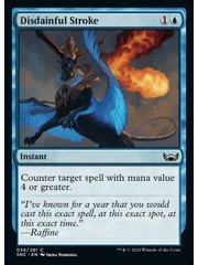 Magic: The Gathering Disdainful Stroke (039) Near Mint