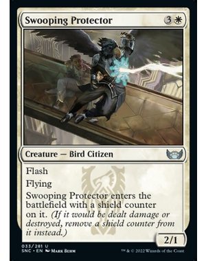 Magic: The Gathering Swooping Protector (033) Near Mint Foil