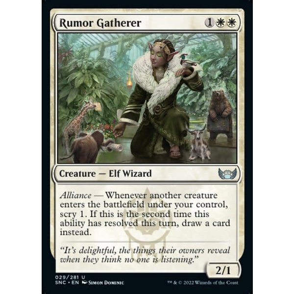 Magic: The Gathering Rumor Gatherer (029) Near Mint
