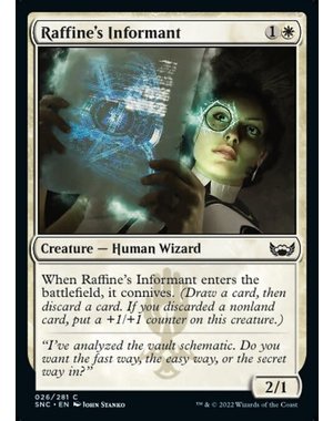 Magic: The Gathering Raffine's Informant (026) Near Mint