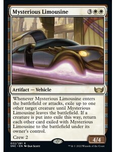 Magic: The Gathering Mysterious Limousine (022) Near Mint
