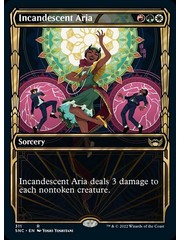 Magic: The Gathering Incandescent Aria (Showcase) (311) Near Mint