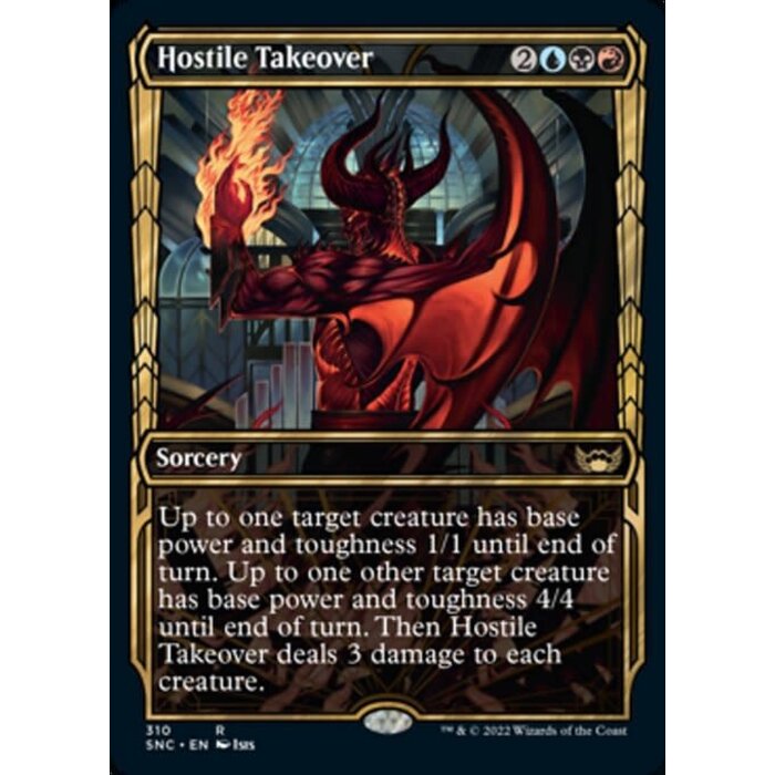 Magic: The Gathering Hostile Takeover (Showcase) (310) Near Mint