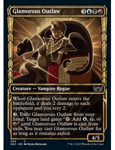 Magic: The Gathering Glamorous Outlaw (Showcase) (309) Near Mint
