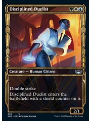 Magic: The Gathering Disciplined Duelist (Showcase) (304) Near Mint