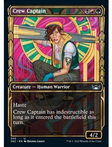 Magic: The Gathering Crew Captain (Showcase) (303) Near Mint Foil