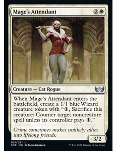 Magic: The Gathering Mage's Attendant (021) Near Mint