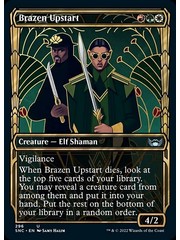 Magic: The Gathering Brazen Upstart (Showcase) (296) Near Mint