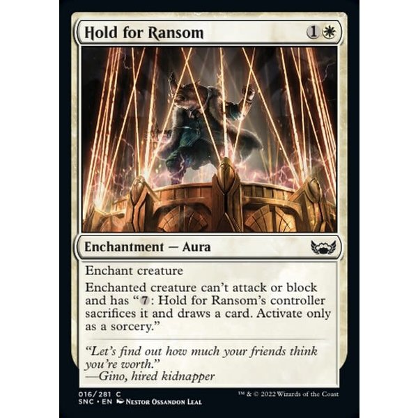Magic: The Gathering Hold for Ransom (016) Near Mint Foil