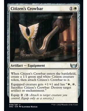 Magic: The Gathering Citizen's Crowbar (008) Near Mint