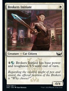 Magic: The Gathering Brokers Initiate (005) Near Mint