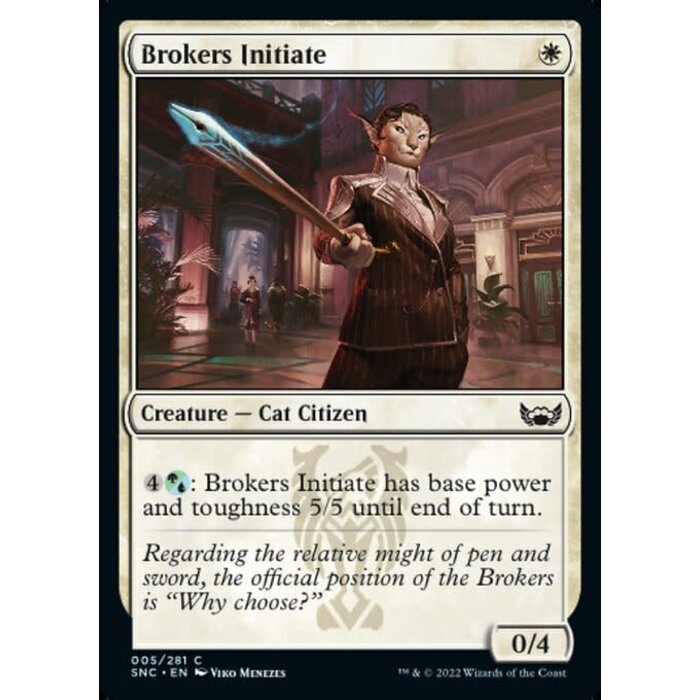 Magic: The Gathering Brokers Initiate (005) Lightly Played