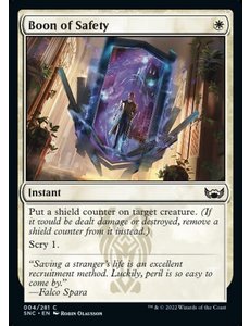 Magic: The Gathering Boon of Safety (004) Near Mint
