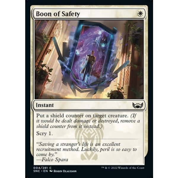 Magic: The Gathering Boon of Safety (004) Near Mint