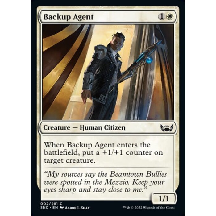 Magic: The Gathering Backup Agent (002) Near Mint
